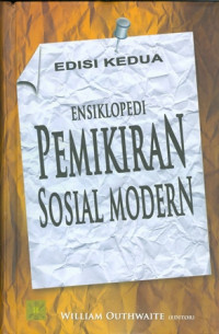 Image of Ensiklopedi Pemikiran Sosial Modern