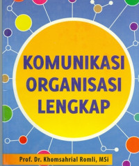 Komunikasi Organisasi Lengkap