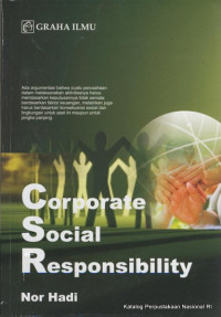 Corporate social responsibility