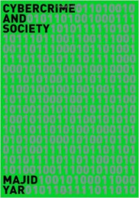 Cybercrime and Society