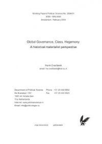 Global Governance, Class, Hegemony