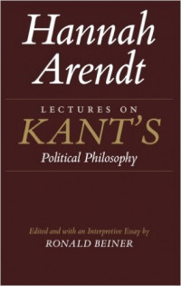 LECTURES ONrnKANTSrnPoliticalPhilosophy