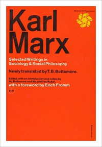 Marx Selected Writings in Sociology and Social Philosophy