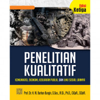 Image of Penelitian Kualitatif : Komunikasi, Ekonomi, Kebijakan Publik, dan Ilmu Sosial Lainnya