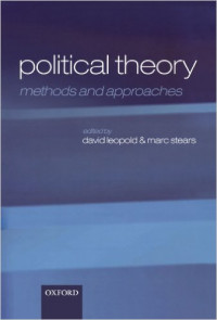 Political Theory  Methods and Approaches