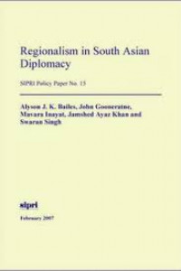 Regionalism in South Asian rnDiplomacy