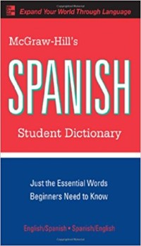 Image of McGraw-Hill’s spanish dictionary